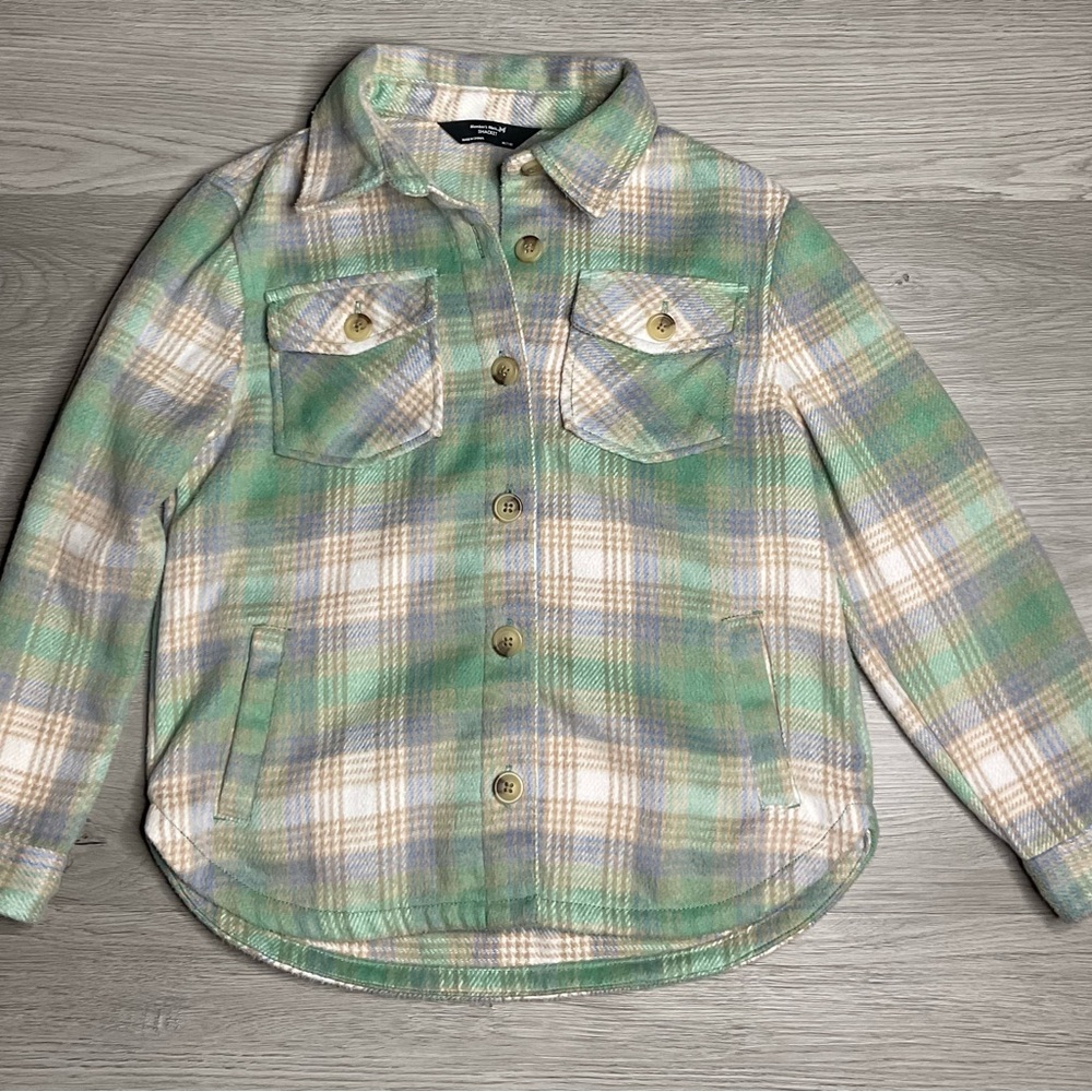 Member's Mark Relaxed Fit Soft Comfort Extra Warm Kids‎ Shacket Size Medium 7/8